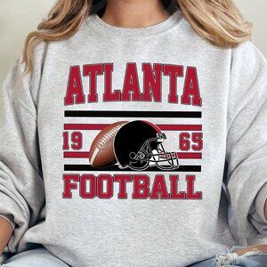1965 Atlanta Football Sweatshirt, Retro Atlanta Falcons NFL Shirt For Men Women